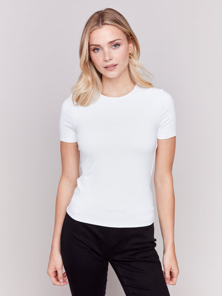 Charlie B Double Cloth T
