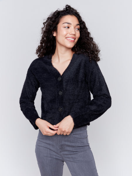 Charlie B Eyelash Yarn Sweater