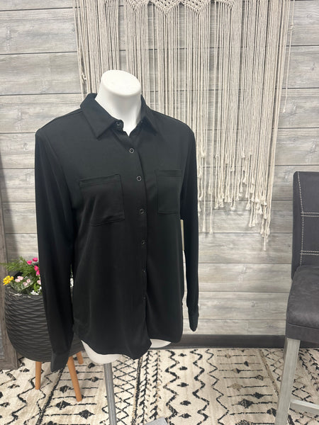 Black Button Down