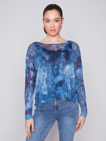 Charlie B Crewneck Denim
