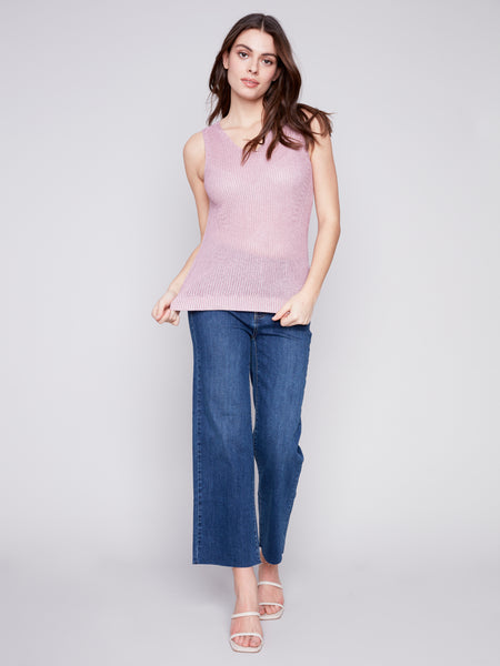 Charlie B Cold Die V Neck