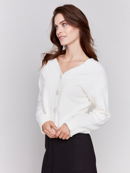 Charlie B Eyelash Cardigan