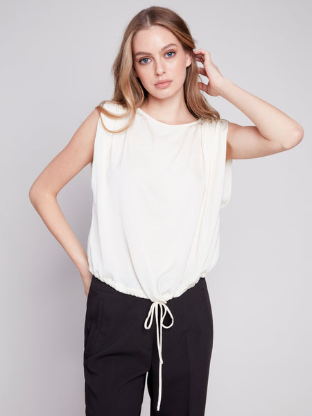 Charlie B Drawcord Waist