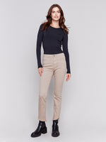 Charlie B Almond Boot Cut Pant