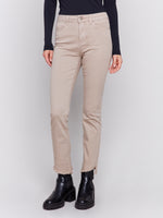 Charlie B Almond Boot Cut Pant