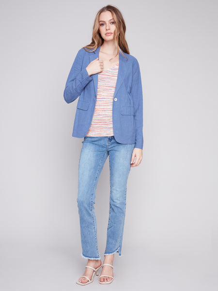 Charlie B Solid Blazer