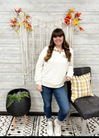 Diamond Pattern Pullover Plus