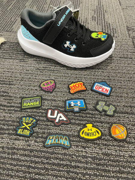 UA BPS Surge 4 AC Patches Black