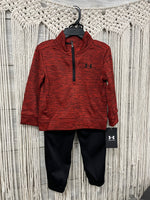 UA Red 2 Piece Set 2T-4T
