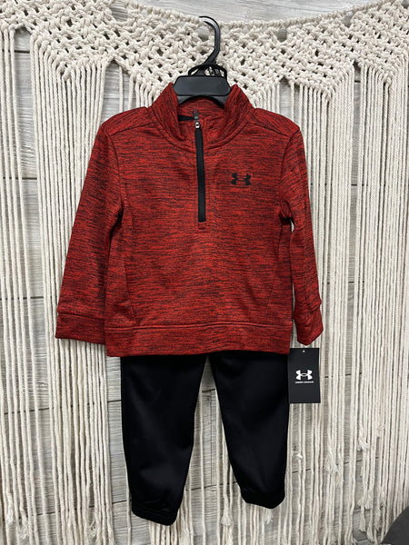 UA Red 2 Piece Set 2T-4T