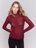 Charlie B Long Sleeve Mock Neck