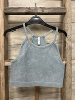 Plus Blue Grey Bralette