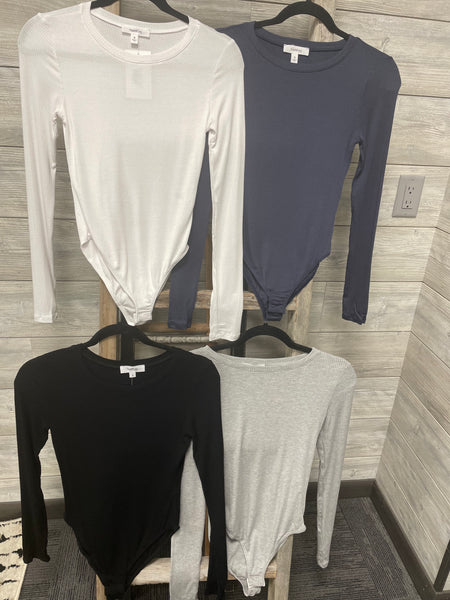 #Tag Long Sleeve Bodysuit