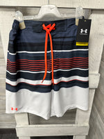 UA Men's Swim Grey White