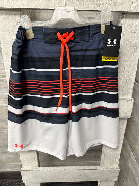UA Men's Swim Grey White