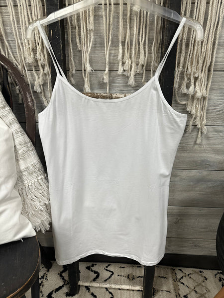 White Tunic Cami