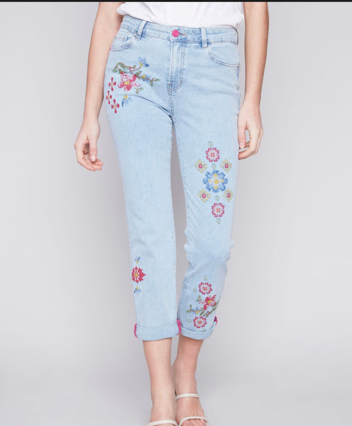 Charlie B Cross Stitch Denim
