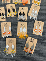Locally Handmade Beaded Earrings