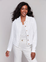 Charlie B Button Front Jacket