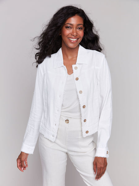 Charlie B Button Front Jacket