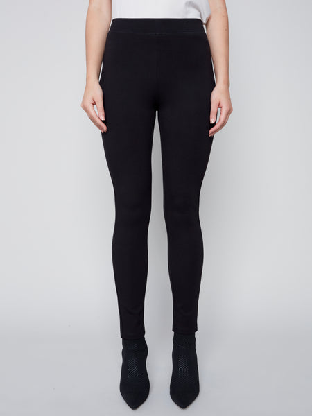 Charlie B Black Knit Legging