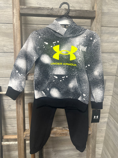 UA Black/Grey Set 4-7Y