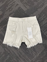 Risen Cream Shorts