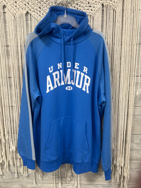 UA Rival Hoodie Blue