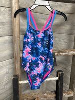 UA Little Girls Swim 4-6X