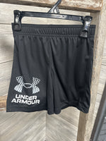 UA Boys Shorts Black 4-7Y