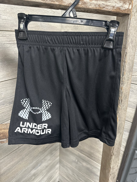UA Boys Shorts Black 4-7Y