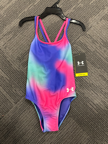 UA Girls one piece swim