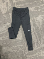 UA Black Legging YS-YXL