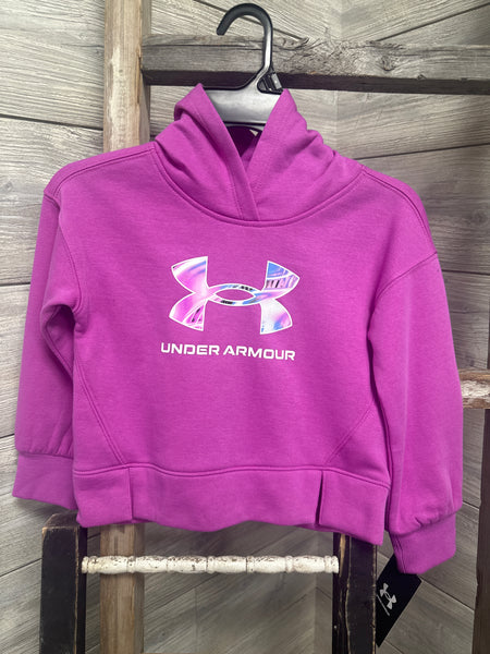 UA Girls Pink Hoodie 4-6X