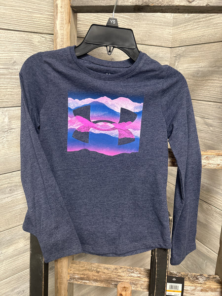 UA Navy/Purple YS-YXL