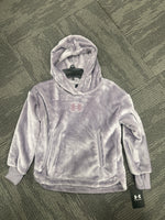 UA Violet Grey Hoodie YS-YXL