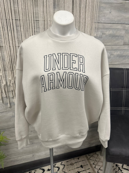 UA Varsity Crew OffWhite