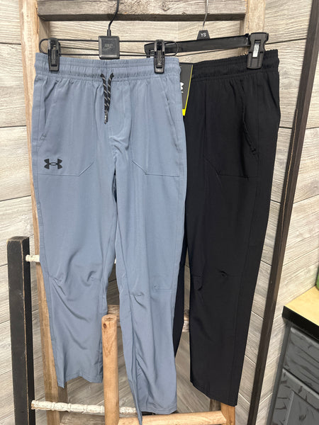 UA Joggers Grey and Black YS-YXL