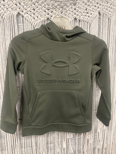 UA Boys Olive Hoodie YS-YXL