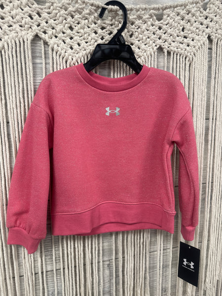 UA SUper Pink Sparkle 2T-4T