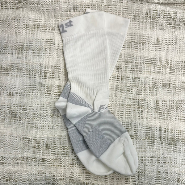 Plantar Fasciitis White Crew
