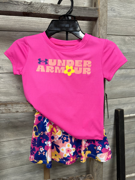 UA Girls Floral Skirt Set