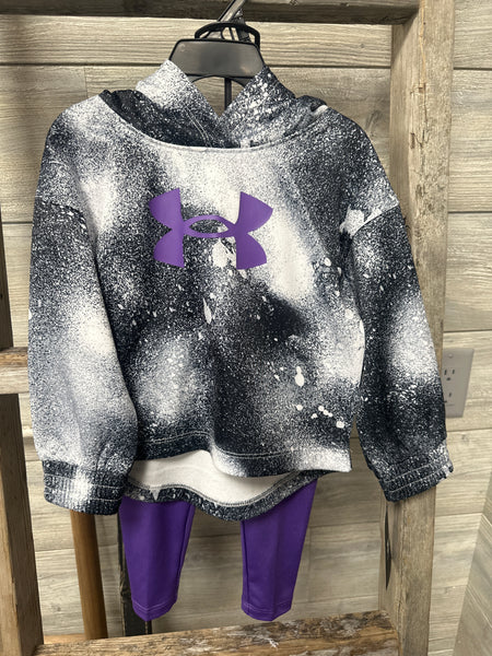 UA Purple/White Set 2T-4T