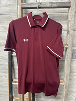 UA Team Polo Burgundy