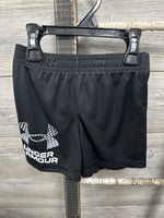 UA Boys Shorts Black White