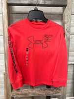 UA Youth LS Red T