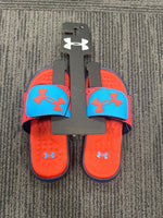 UA Kids Slide Red/Navy 11K-7Y