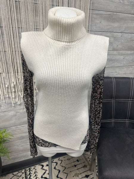 Asymmetrical Sweater Vest
