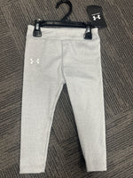 UA Girls Mod Grey Glitter Leggings 2T-6X