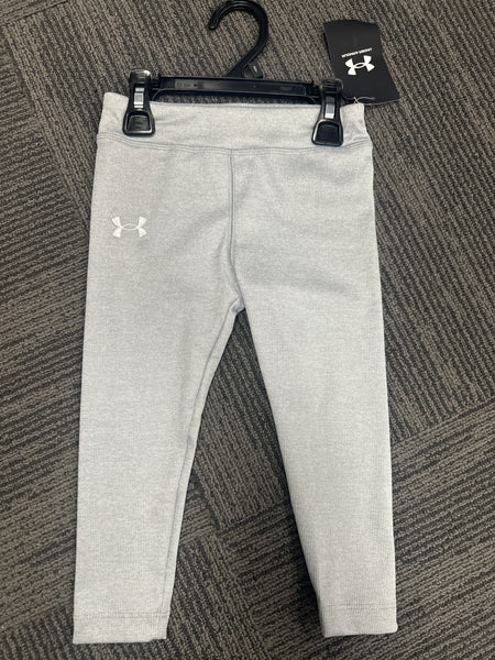 UA Girls Mod Grey Glitter Leggings 2T-6X